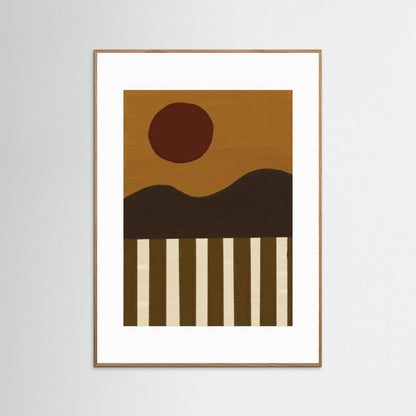 Ochre Valley — Art Print 