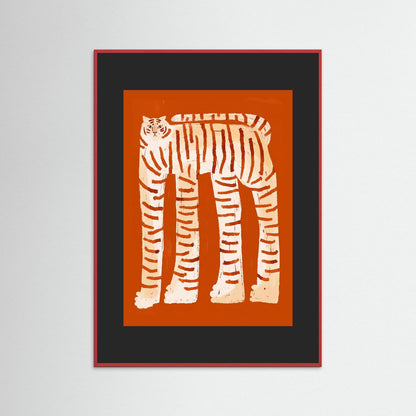 Golden Tiger — Art Print 