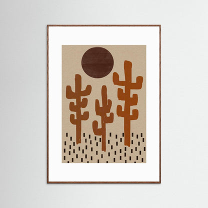 Desert Bloom Trio — Art Print  