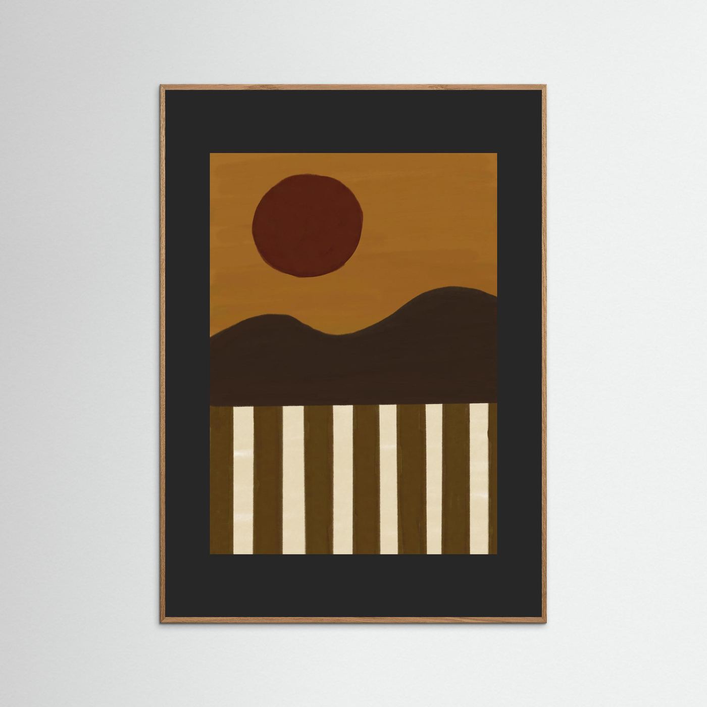 Ochre Valley — Art Print 