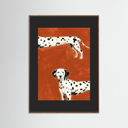 The Spotted Dalmatian — Art Print 