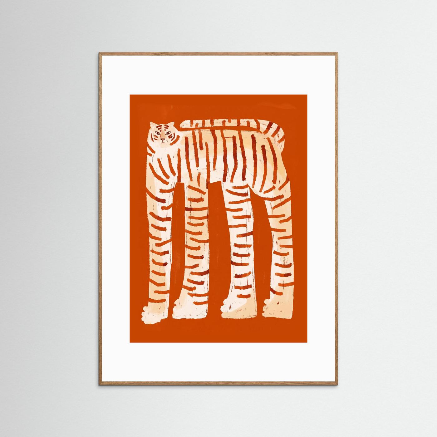 Golden Tiger — Art Print 