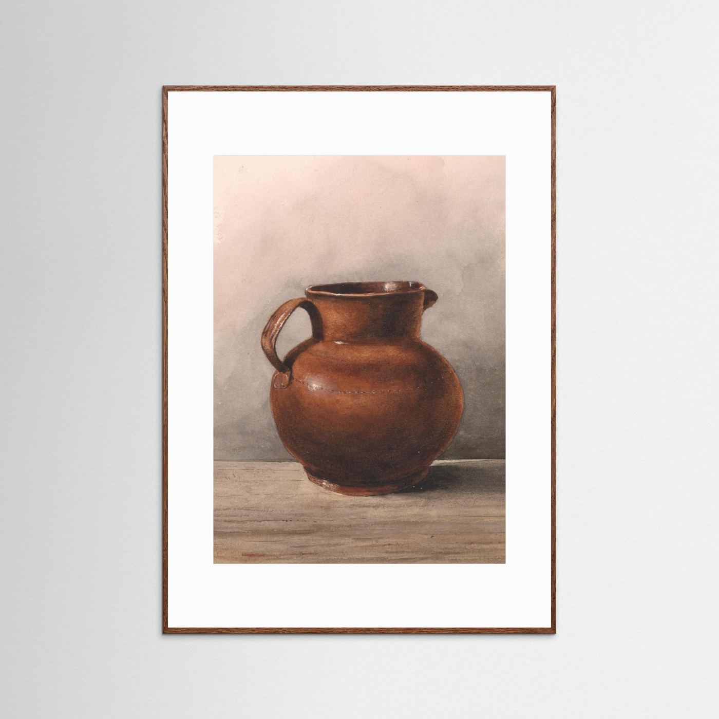Terracotta Jug — Art Print