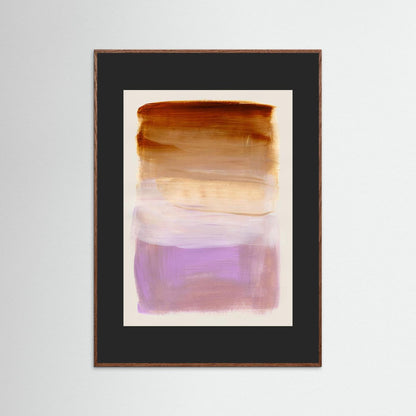 Abstract Brush Strokes 185 by Mareike Böhmer  - Art Print