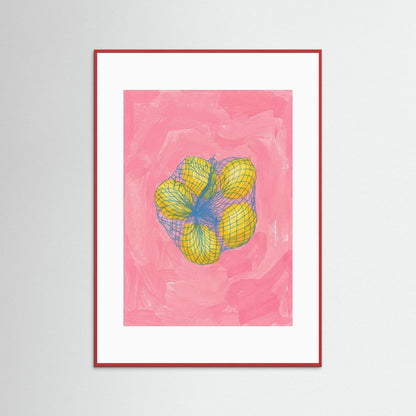 Lemon Net — Art Print  