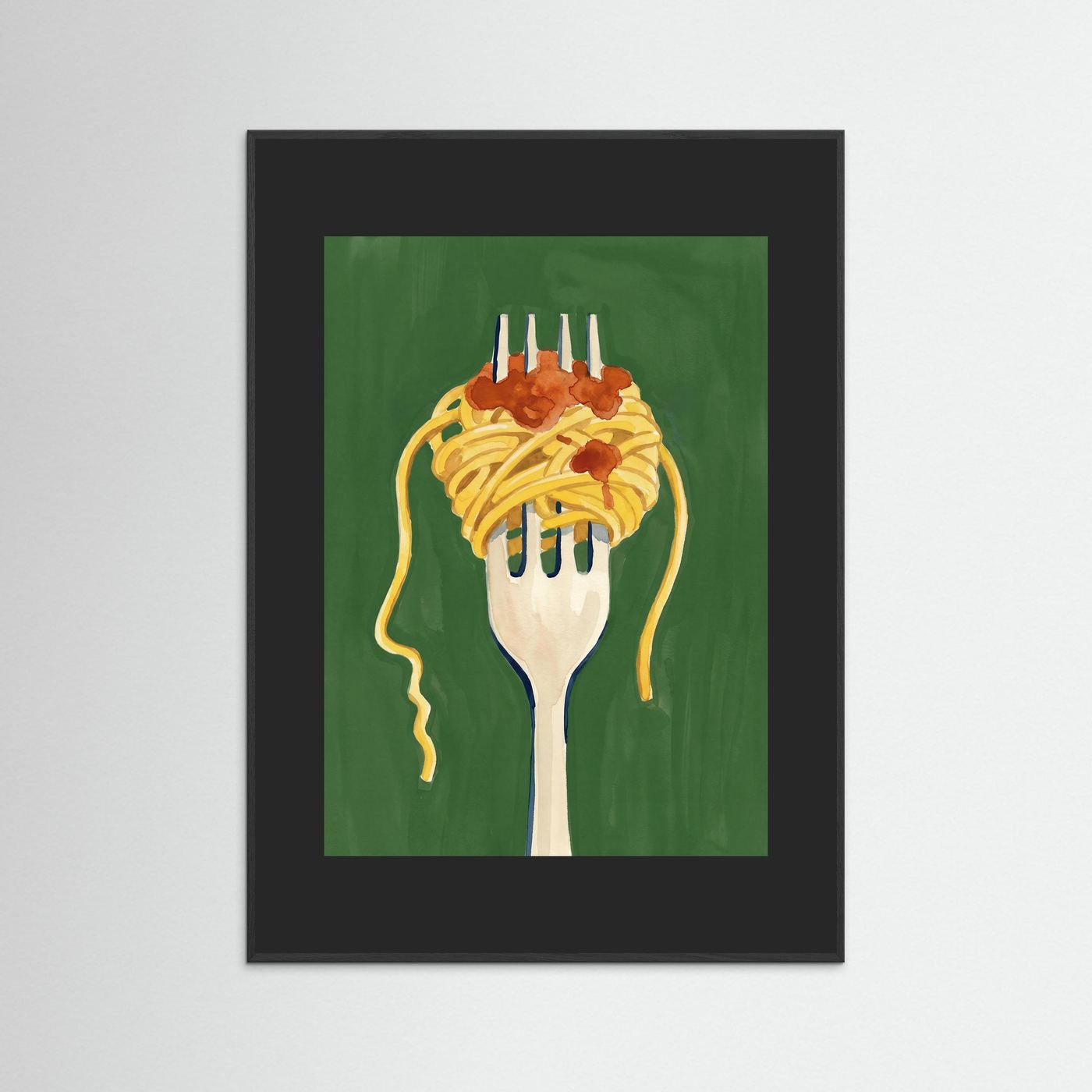 Spaghetti Twirl — Art Print 