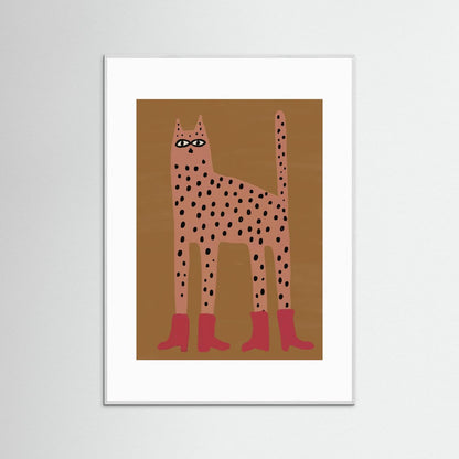 Fancy Feline — Art Print 