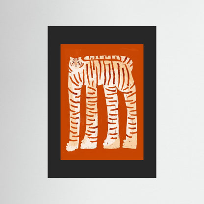 Golden Tiger — Art Print 