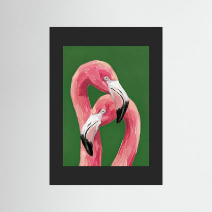 Flamingo Love — Art Print  