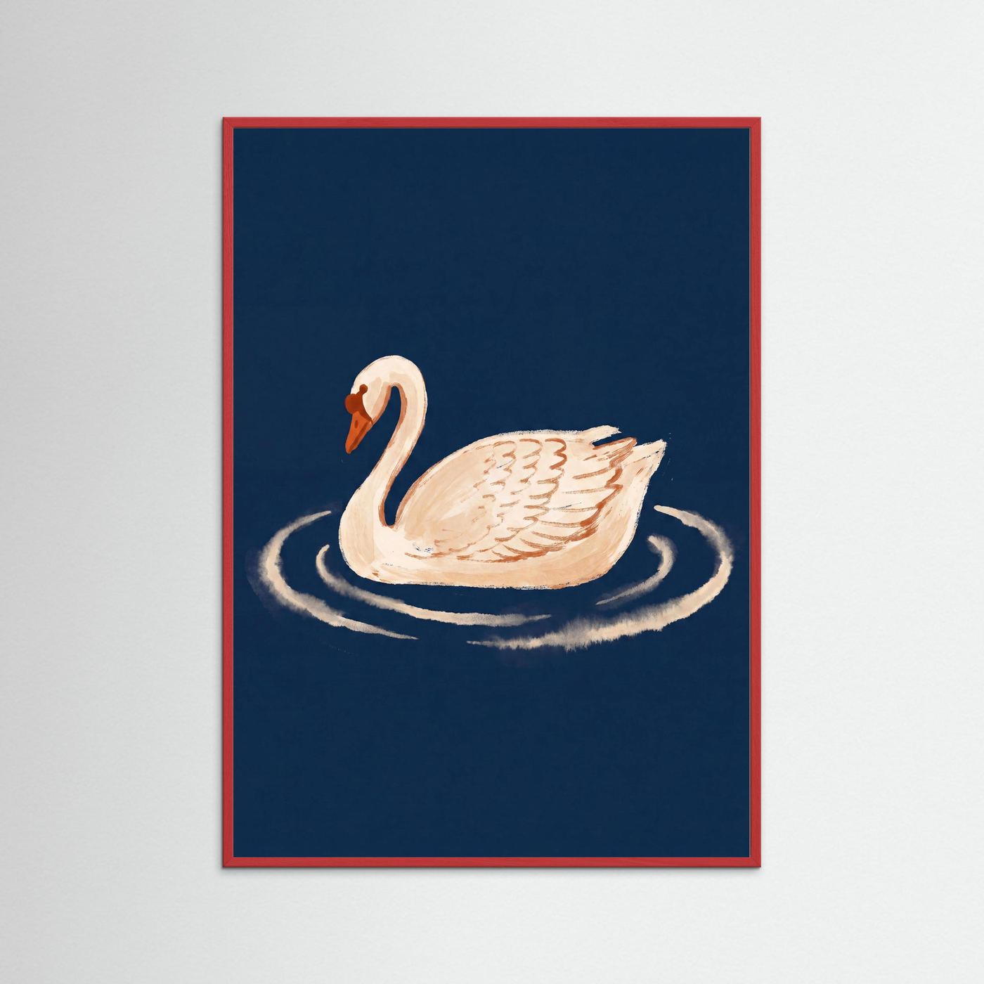 Graceful Swan — Art Print