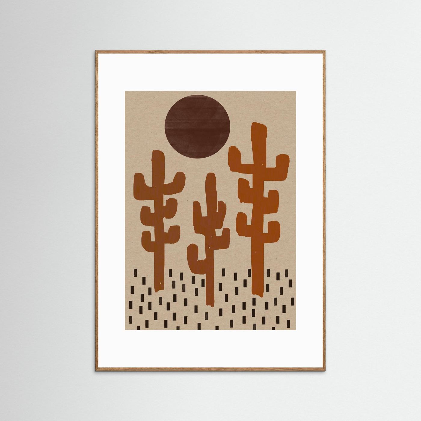 Desert Bloom Trio — Art Print  
