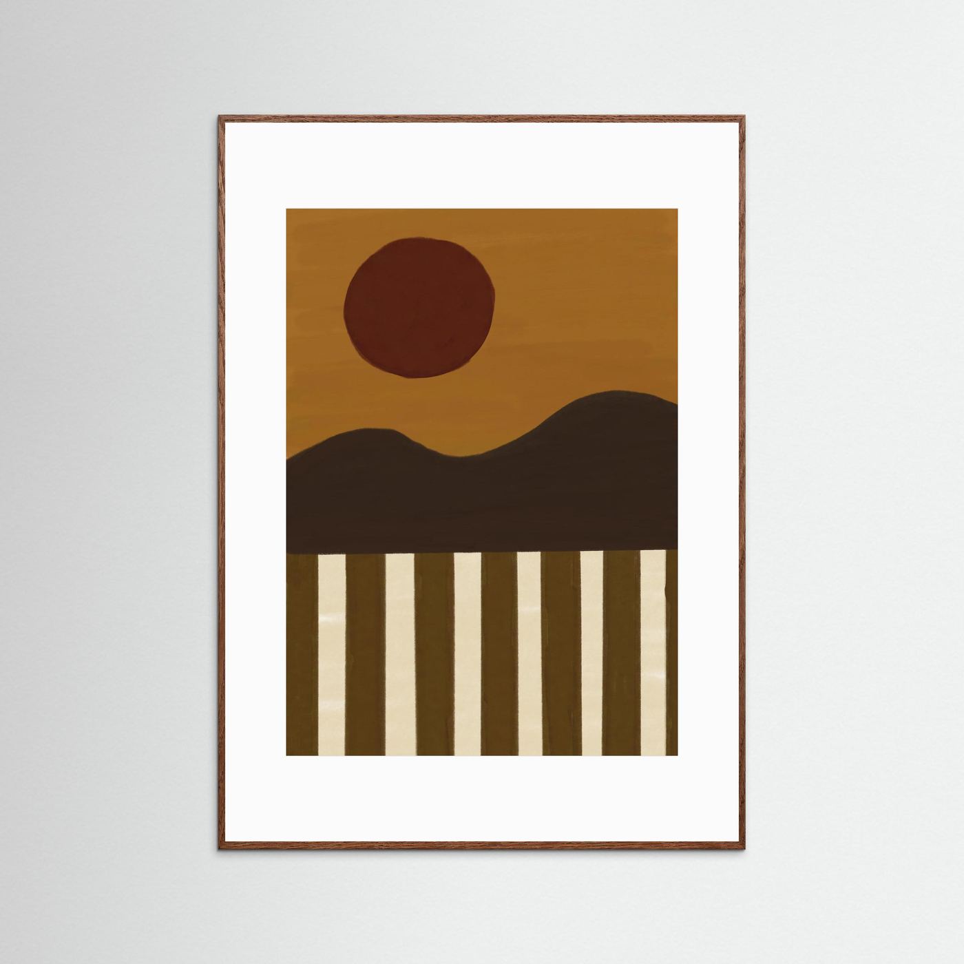 Ochre Valley — Art Print 