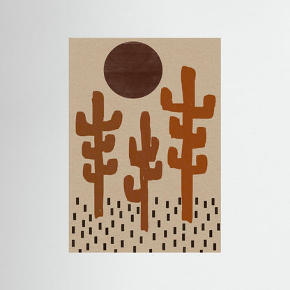 Desert Bloom Trio — Art Print  