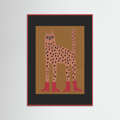 Fancy Feline — Art Print 