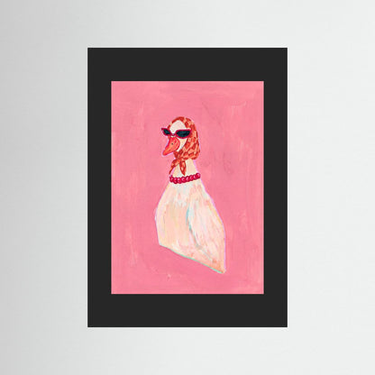 The Chic Duck — Art Print