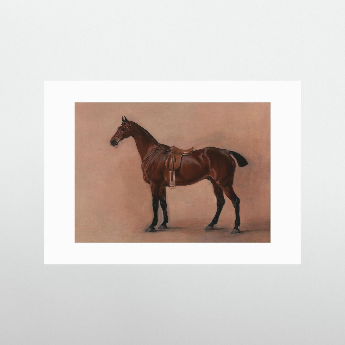 The Bay Horse  — Art Print   - Copy