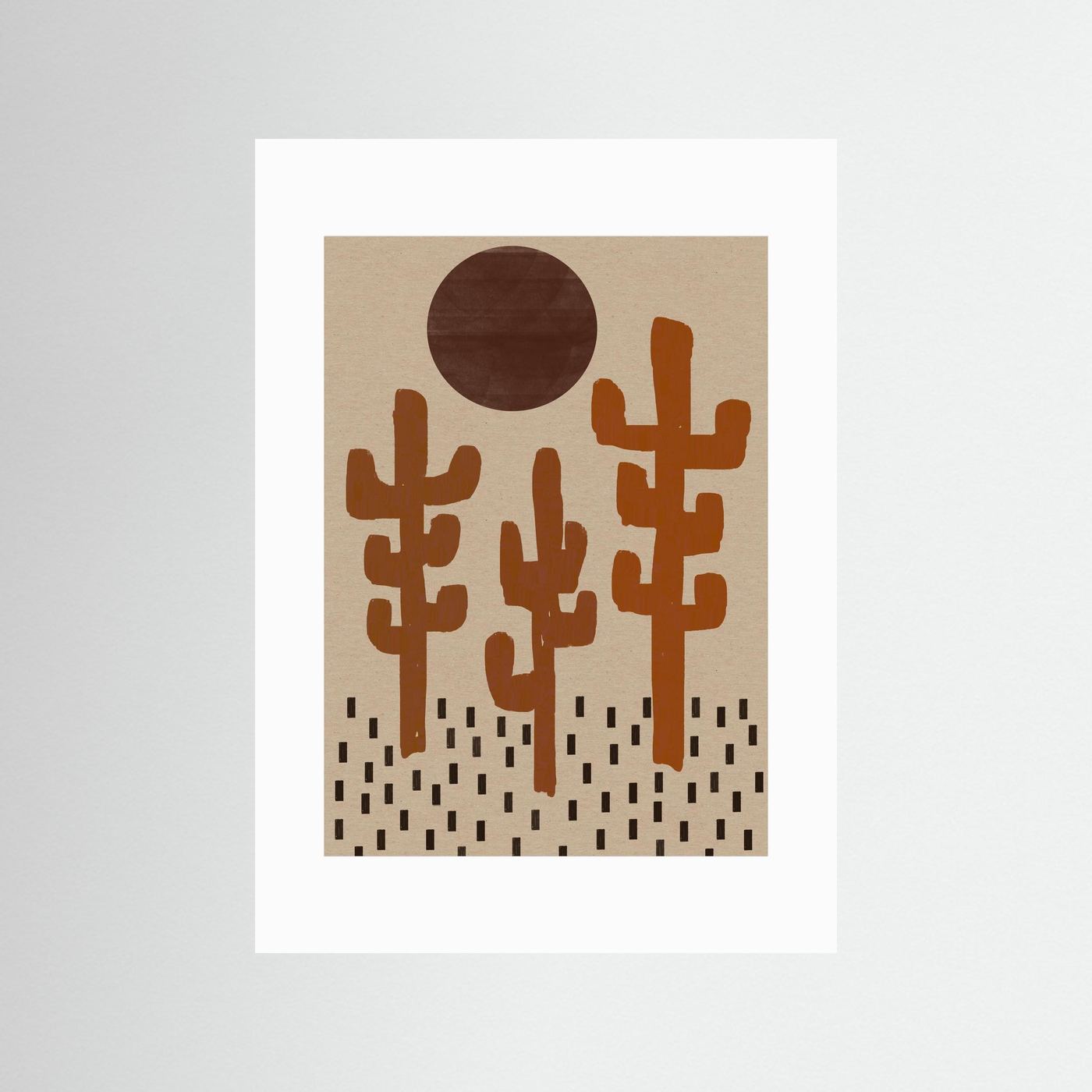 Desert Bloom Trio — Art Print  