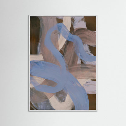 Abstract Brush Strokes 124 by Mareike Böhmer - Art Print