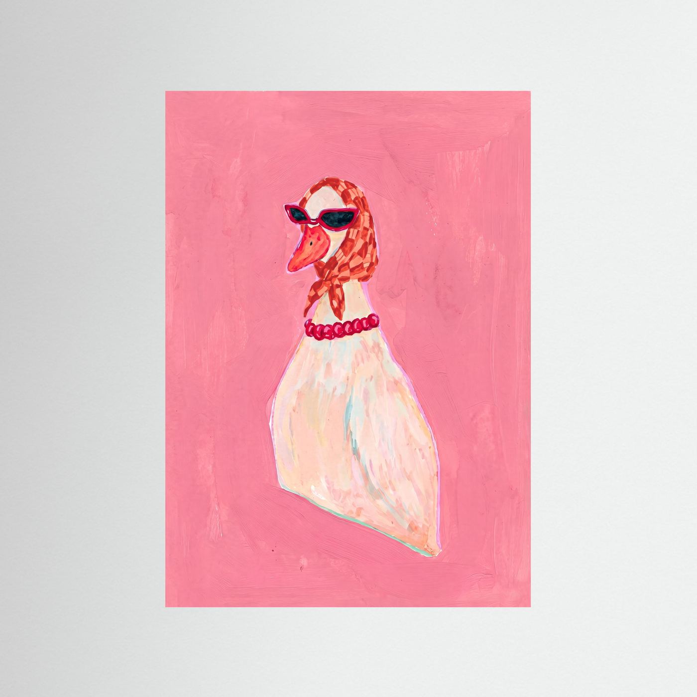 The Chic Duck — Art Print