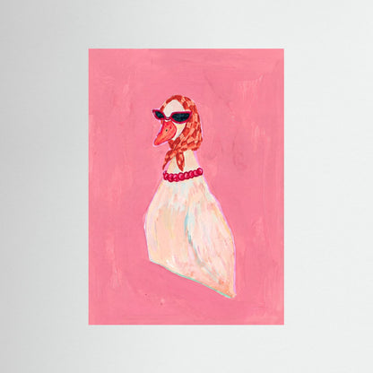 The Chic Duck — Art Print