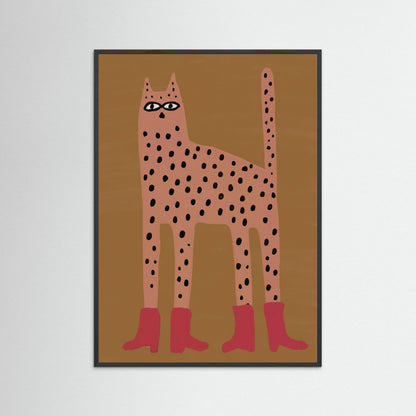 Fancy Feline — Art Print 