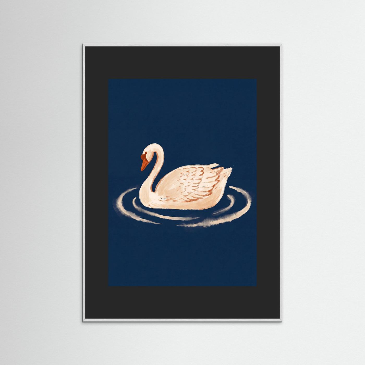 Graceful Swan — Art Print