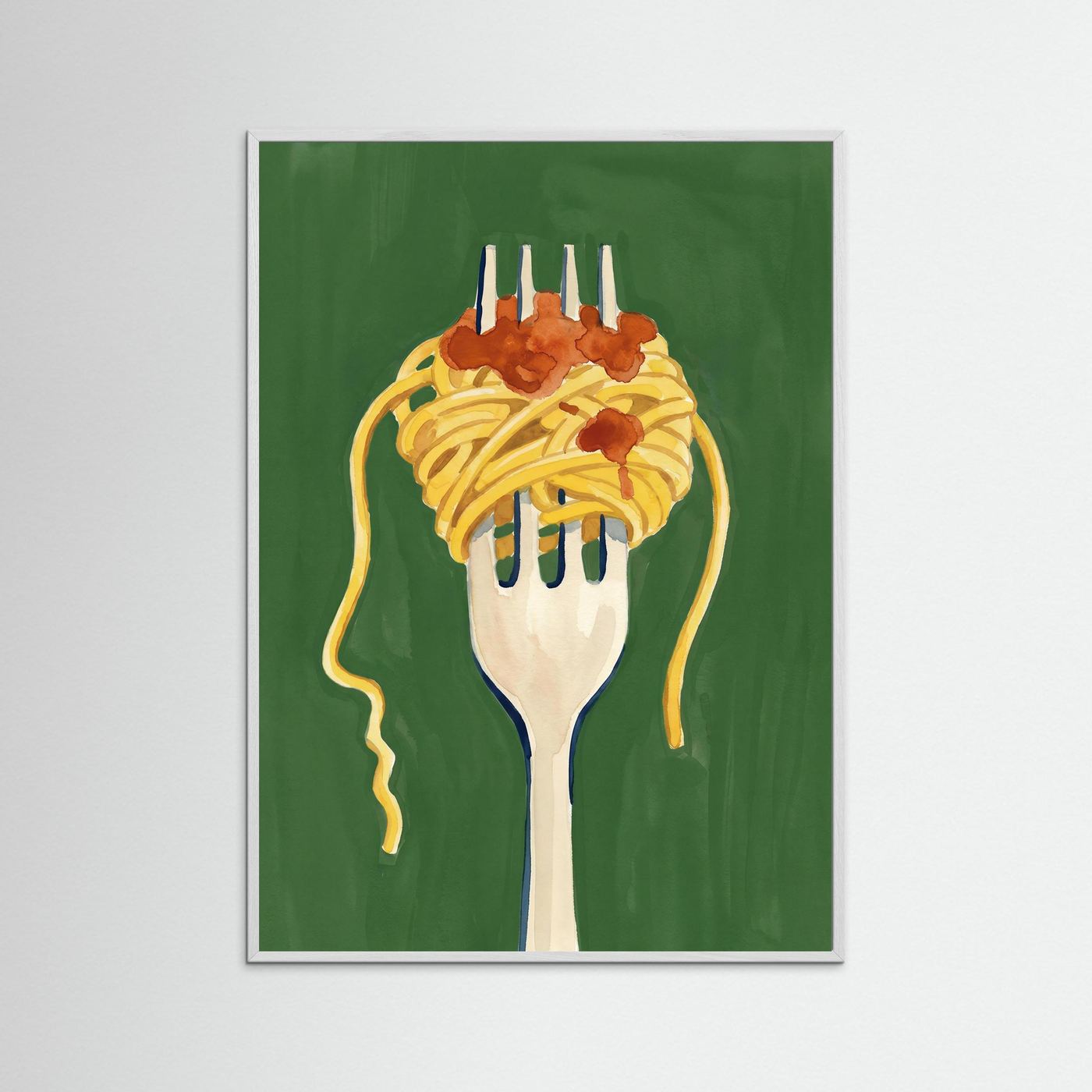 Spaghetti Twirl — Art Print 