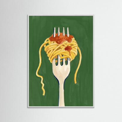 Spaghetti Twirl — Art Print 