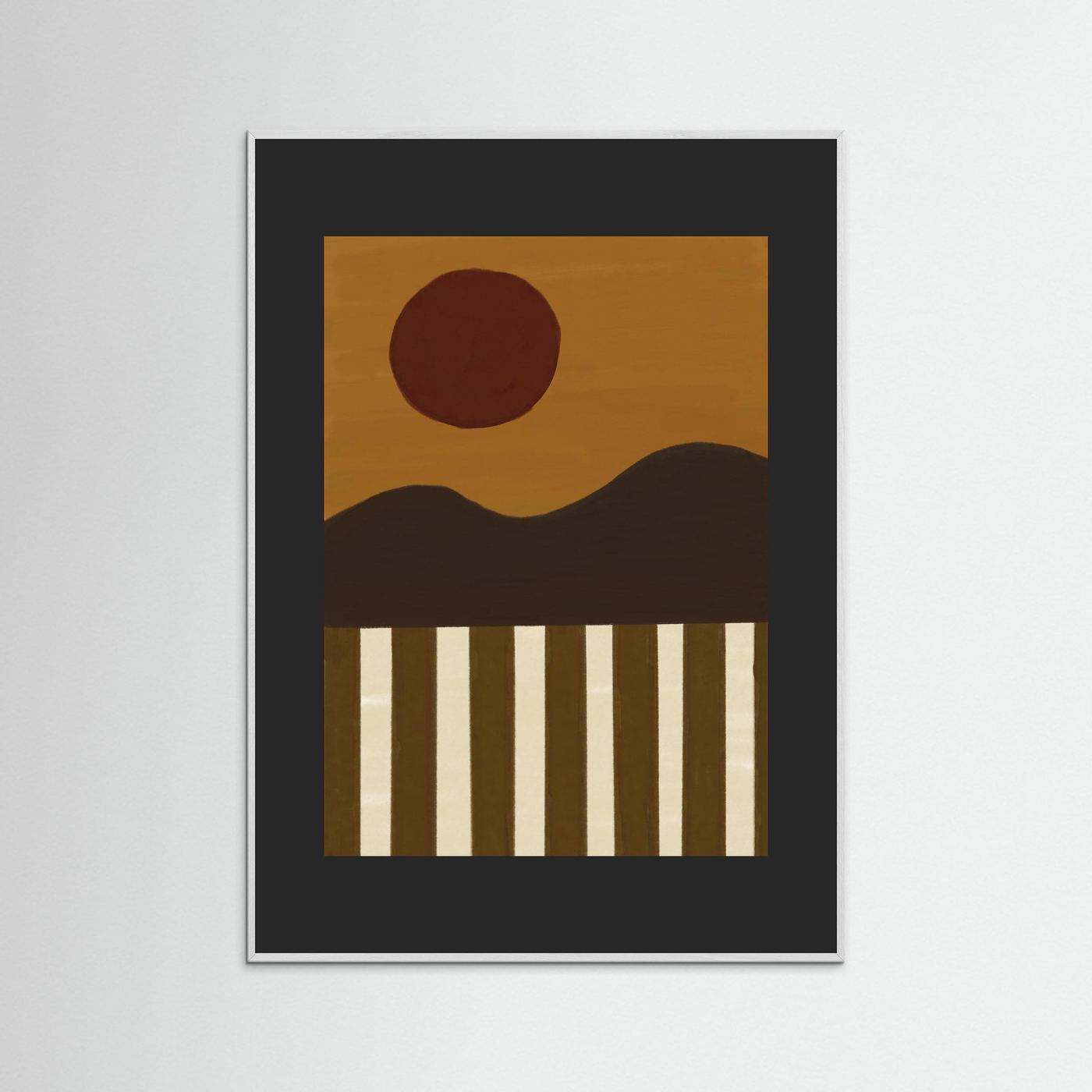 Ochre Valley — Art Print 