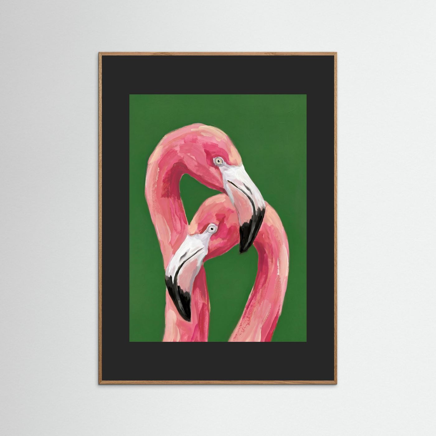 Flamingo Love — Art Print  