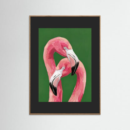 Flamingo Love — Art Print  