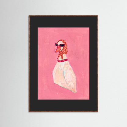 The Chic Duck — Art Print