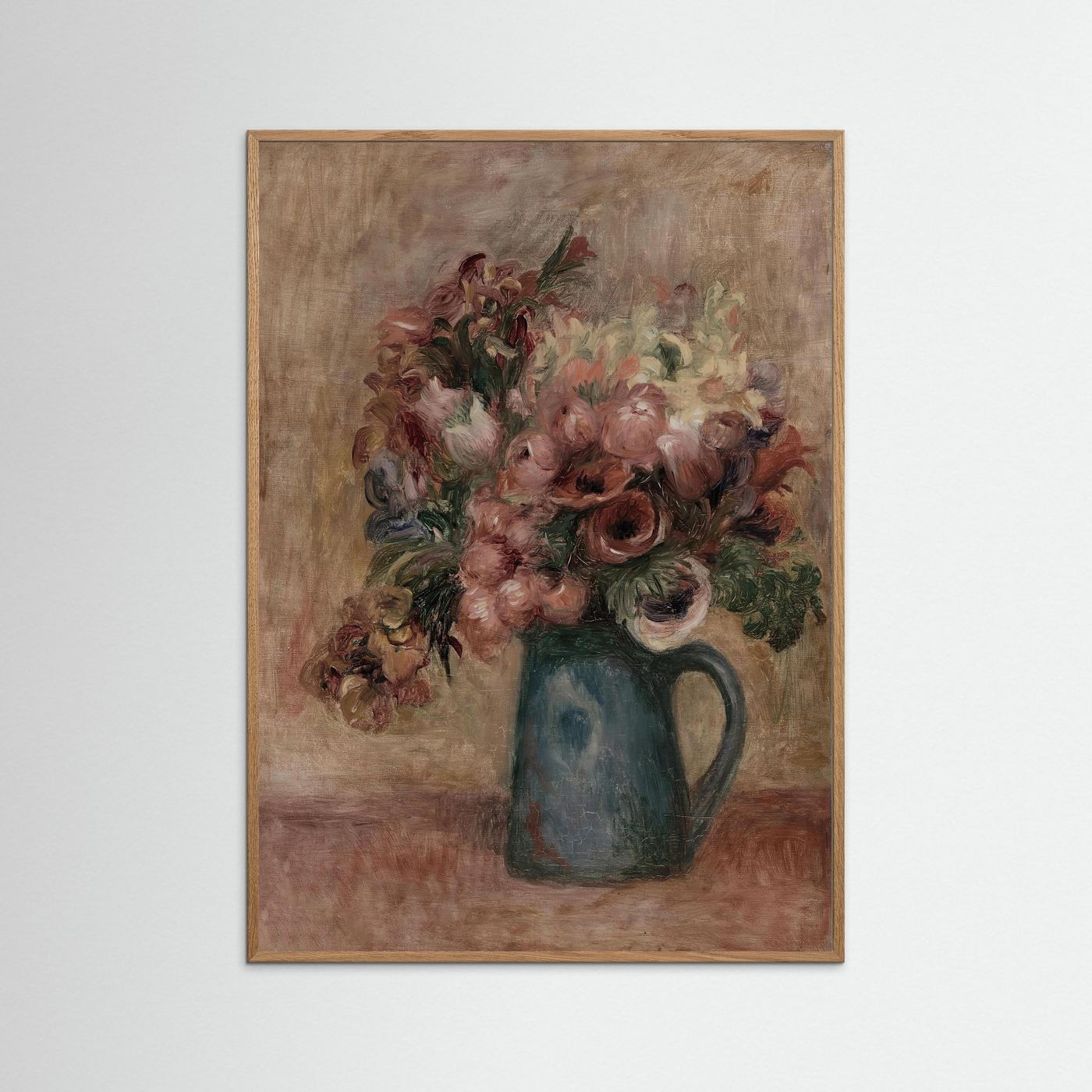 The Painted Bouquet — Art Print 