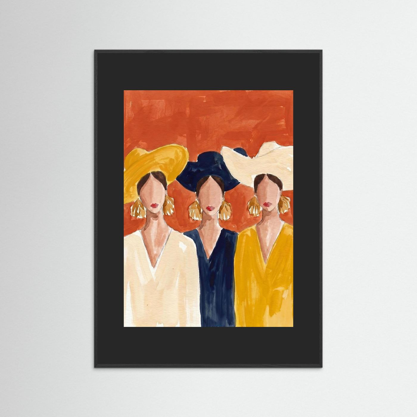 Summer Hats Club — Art Print  