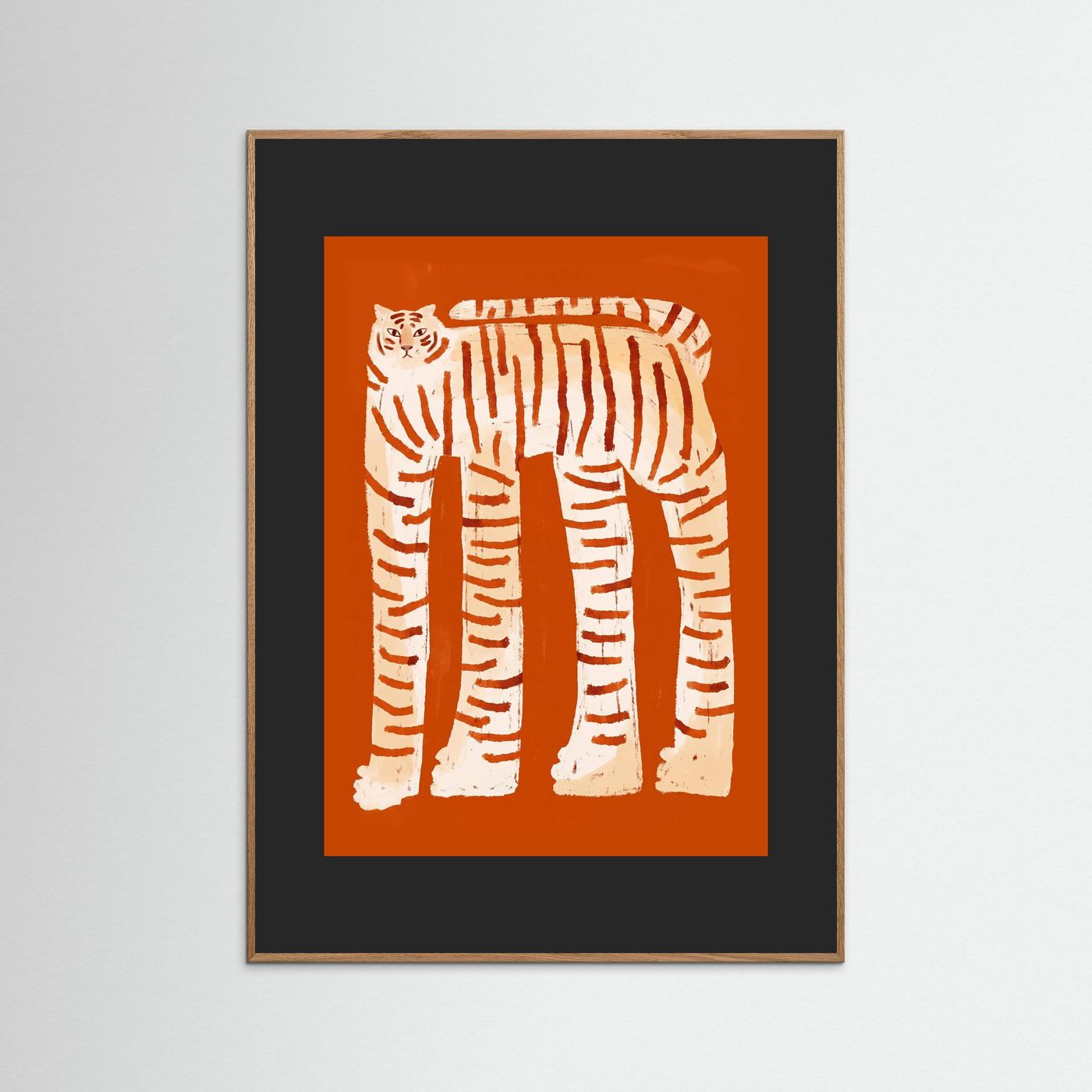 Golden Tiger — Art Print 