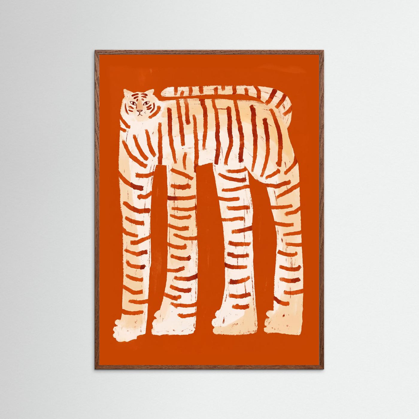 Golden Tiger — Art Print 
