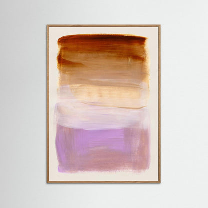 Abstract Brush Strokes 185 by Mareike Böhmer  - Art Print