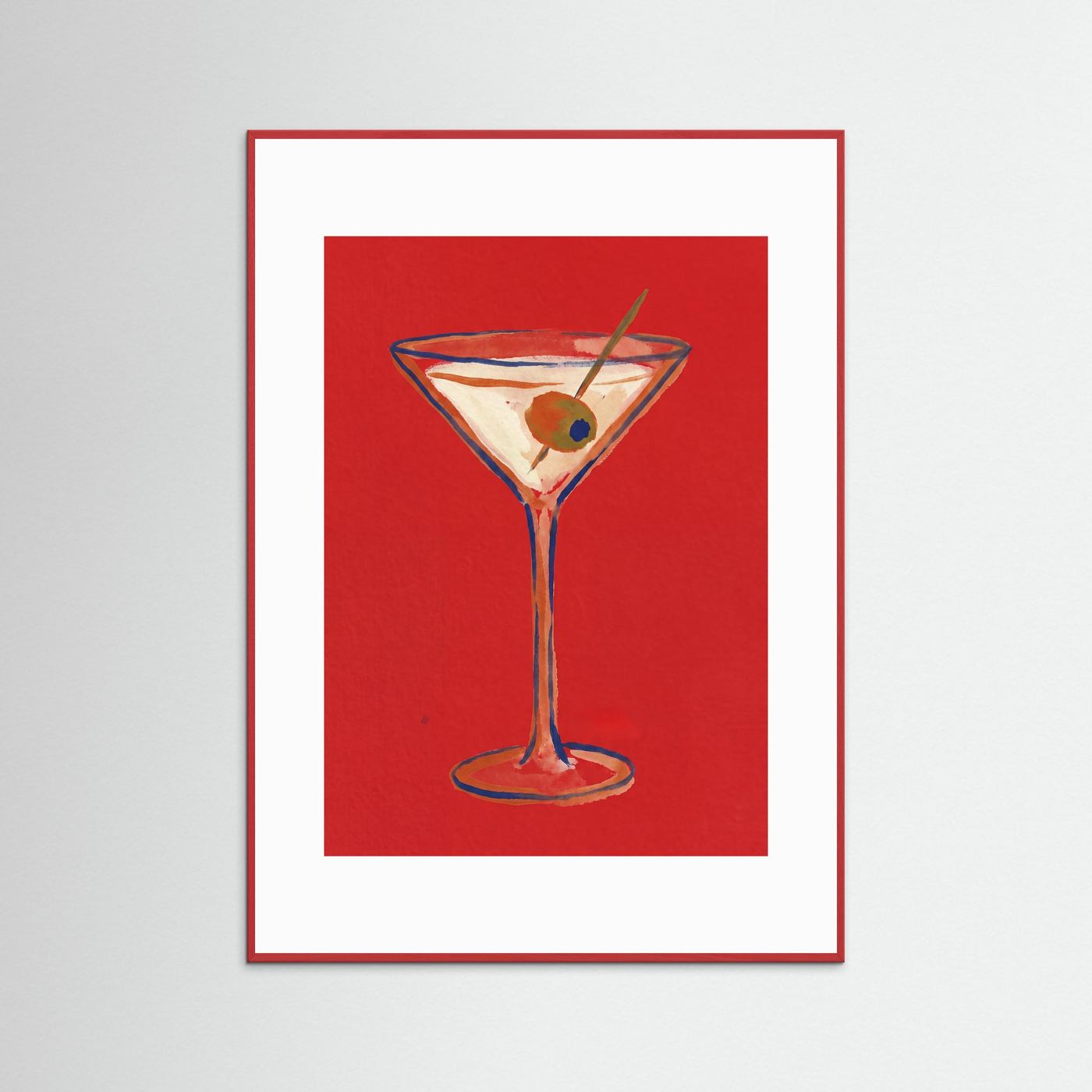 Olive & Gin — Art Print   