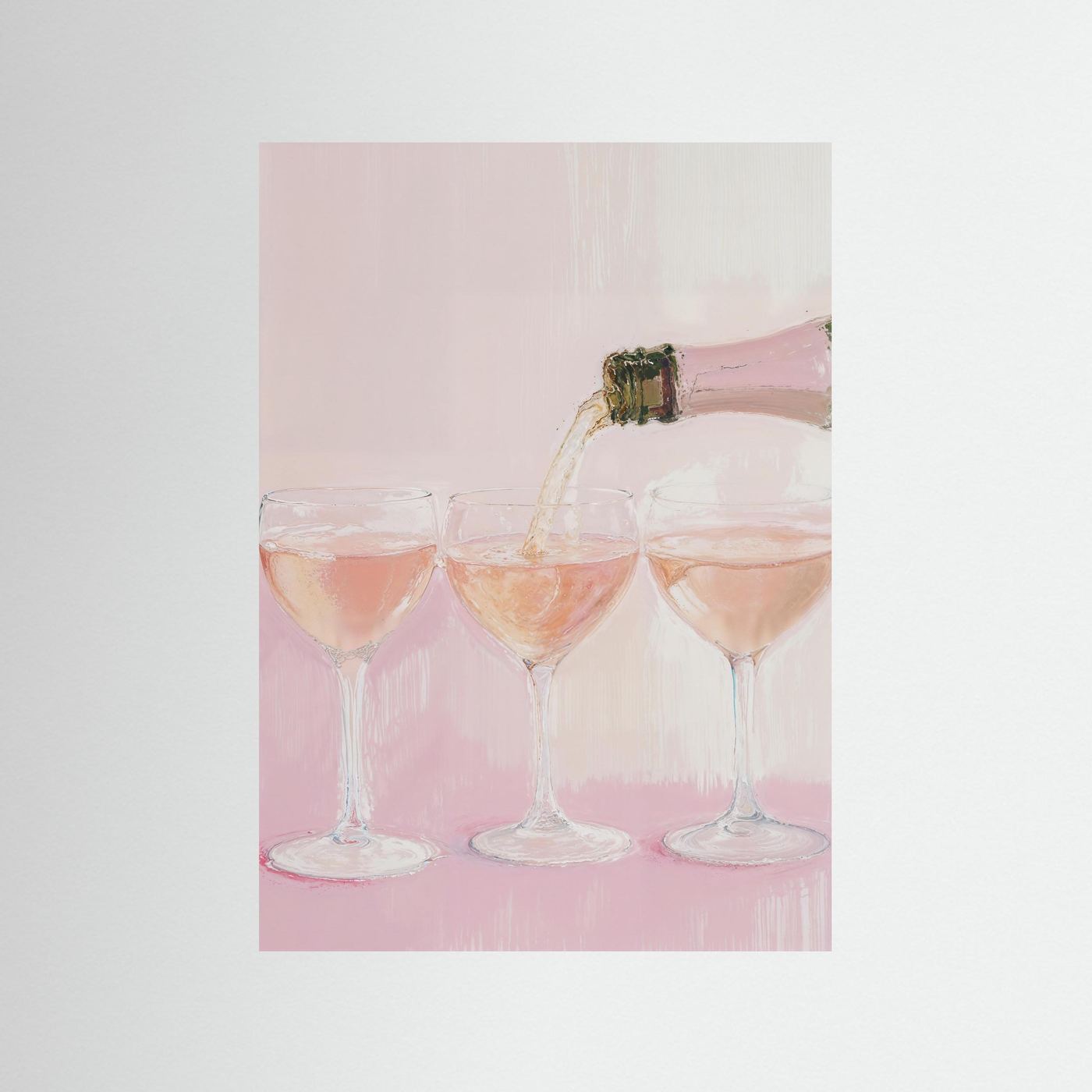 Rosé Pour — Art Print   - Copy