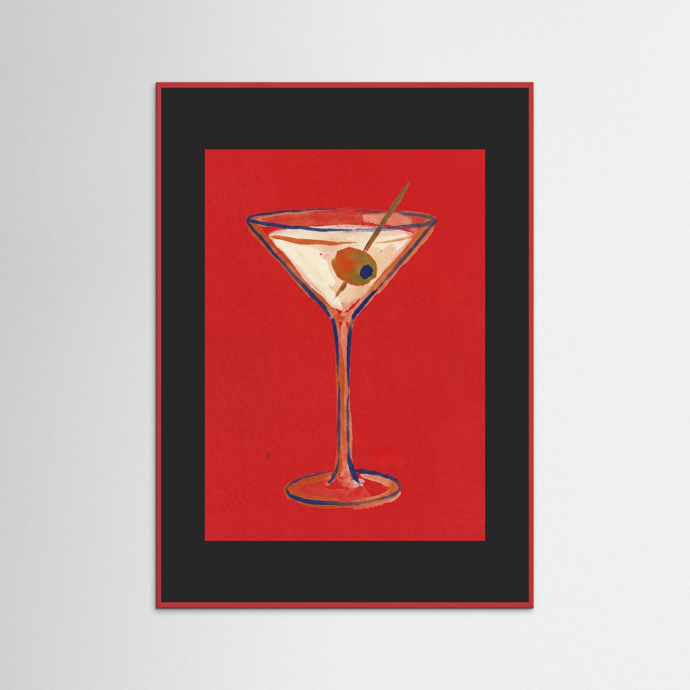 Olive & Gin — Art Print   