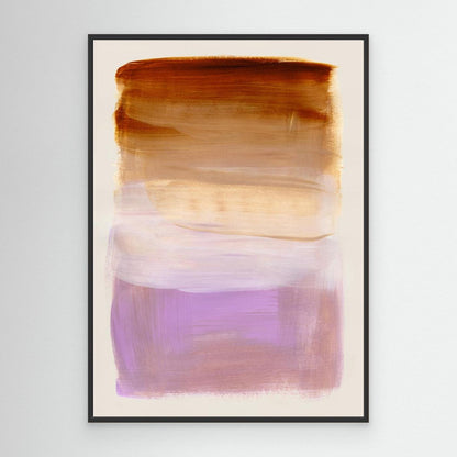 Abstract Brush Strokes 185 by Mareike Böhmer - Canvas Print