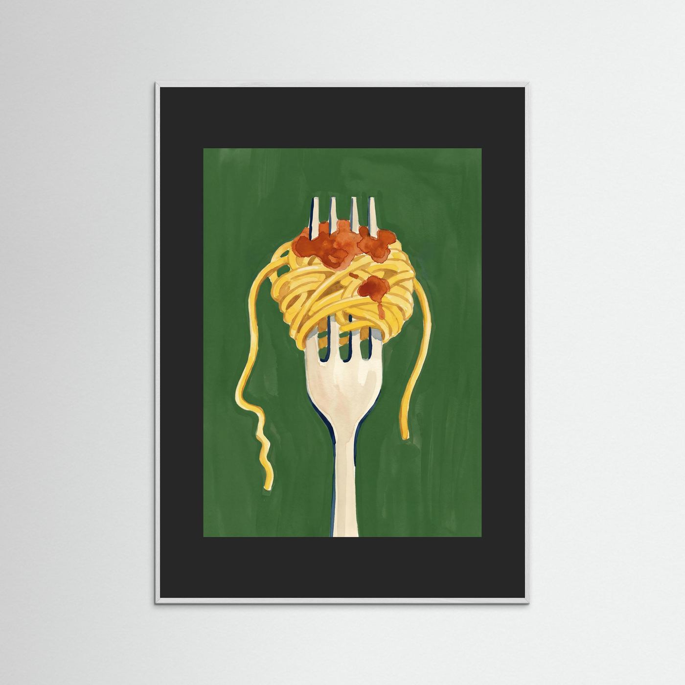 Spaghetti Twirl — Art Print 
