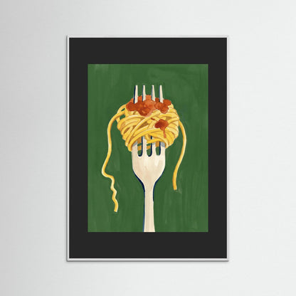 Spaghetti Twirl — Art Print 