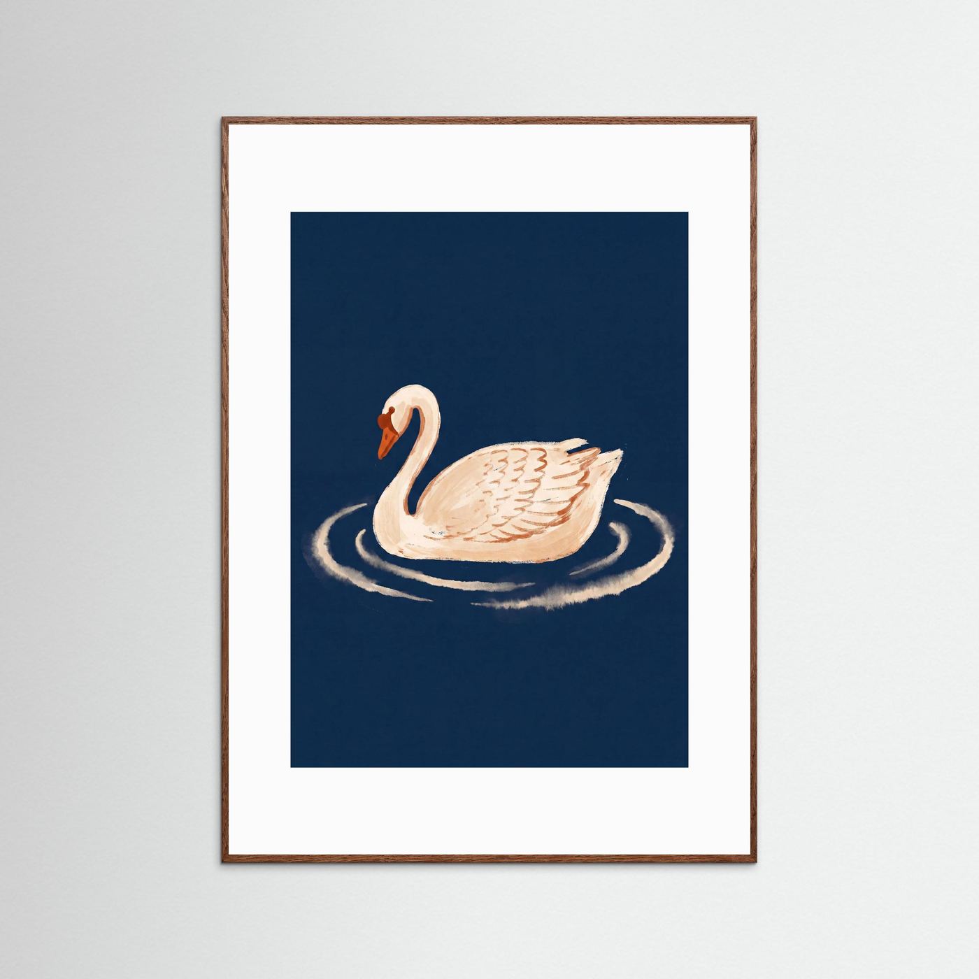 Graceful Swan — Art Print