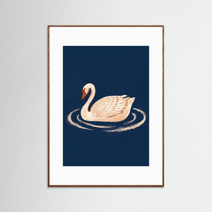 Graceful Swan — Art Print