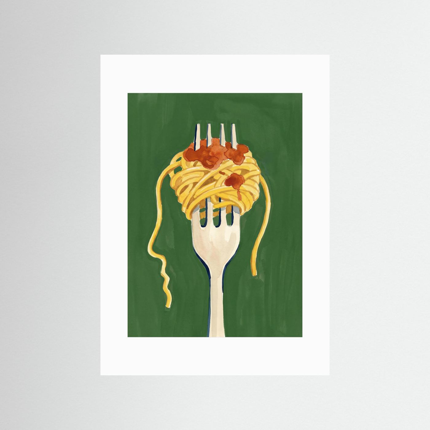 Spaghetti Twirl — Art Print 