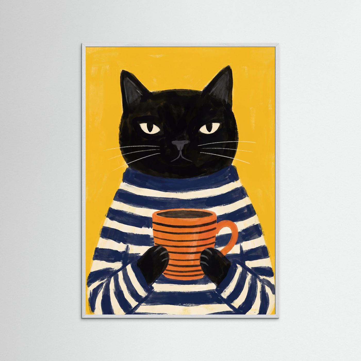 Coffee Cat — Art Print   