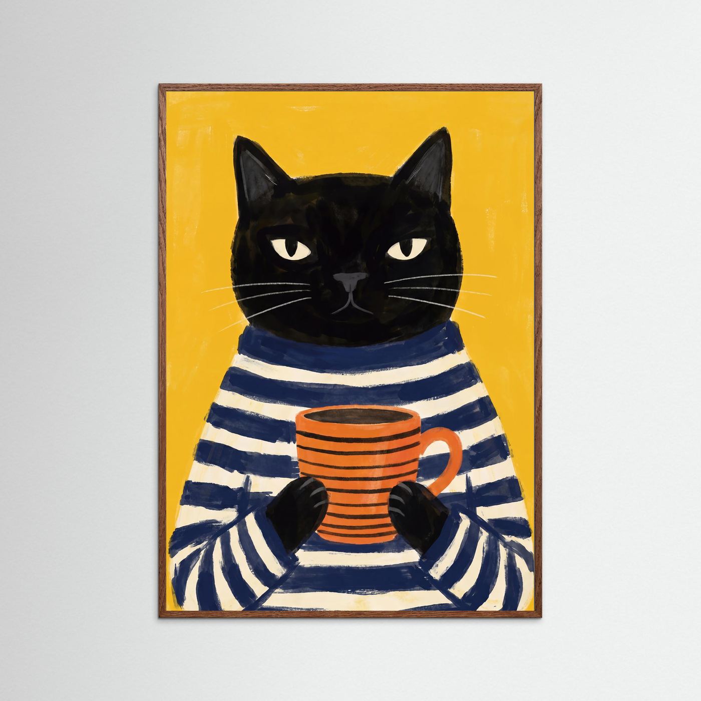 Coffee Cat — Art Print   