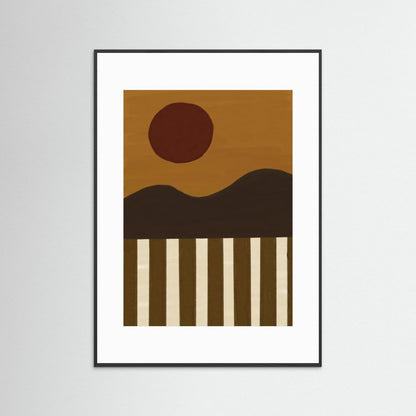 Ochre Valley — Art Print 