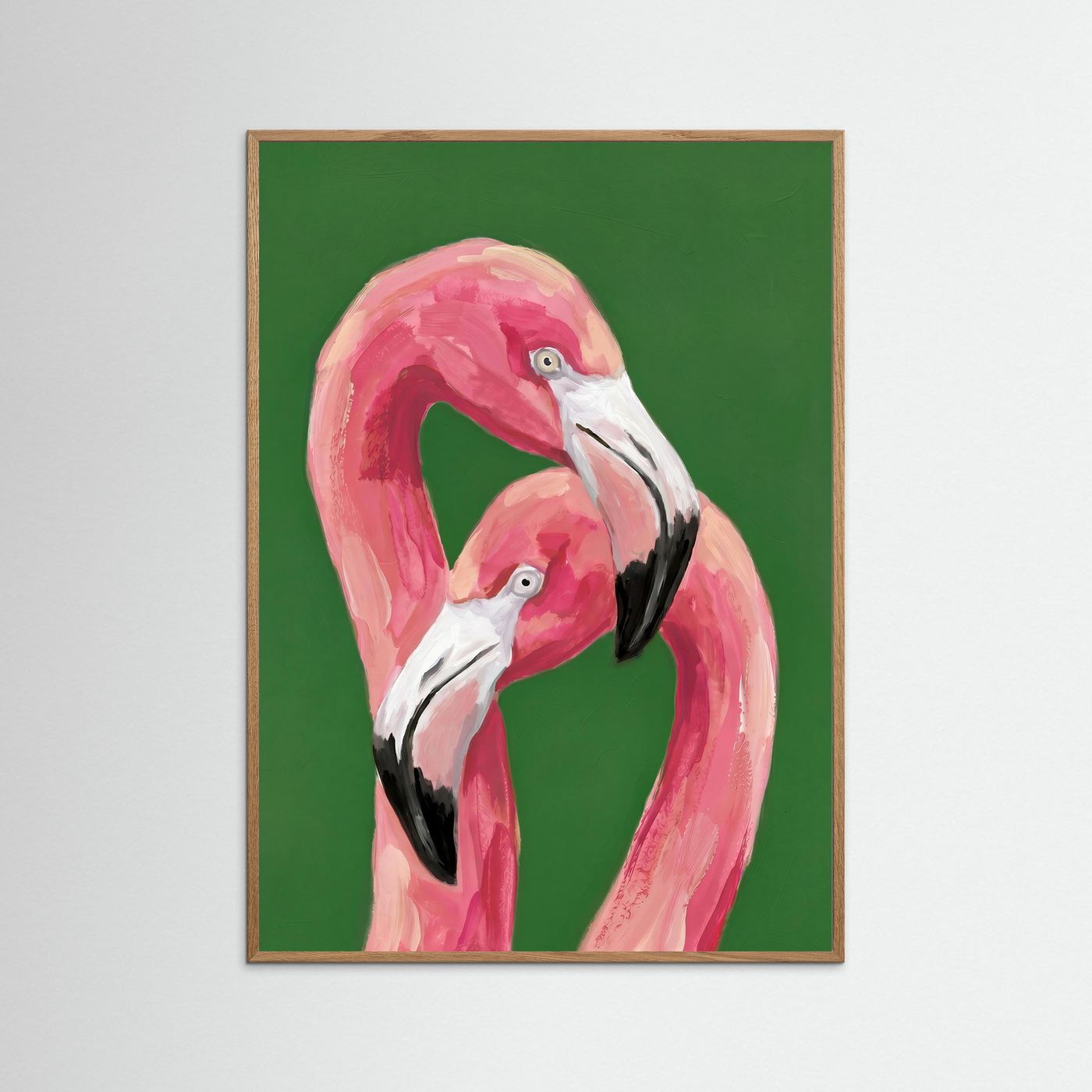 Flamingo Love — Art Print  
